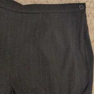 🌞 deals! Focus 2000 black pinstripe trouser pants 14 stretch